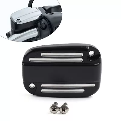 Motorcycle Brake Cylinder Reservoir Cover Cap For Harley Road King Road Glide • $15.89