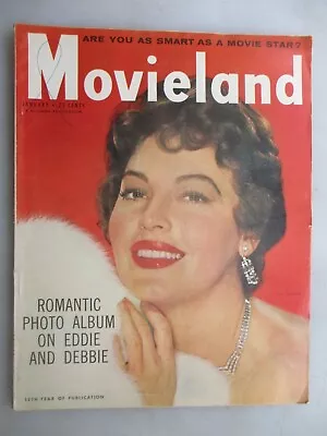 Movieland Magazine - January 1956 Issue - Ava Gardner Cover • $9.99