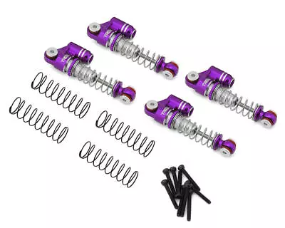 Treal Hobby Axial SCX24 Aluminum Threaded Shocks (Purple) (4) [TLHTSCX24-97] • $24.98