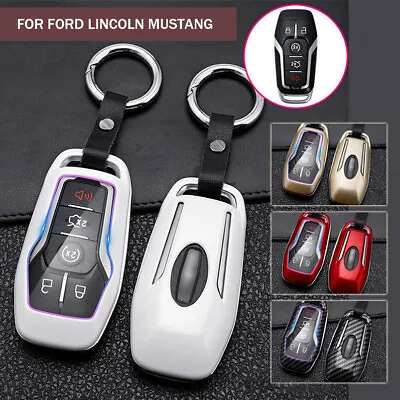 Remote Car Key Fob Case Cover Bag For Ford F-150 Explorer Fusion Lincoln Mustang • $19.80
