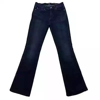 7 Seven For All Mankind Jeans Size 26 Blue Bootcut A Pocket Dark Wash Denim • $28