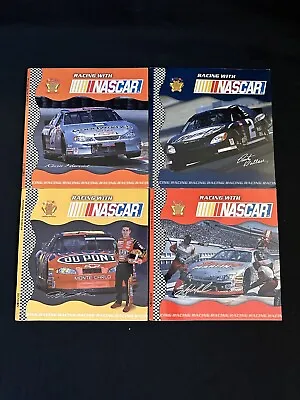 Racing With NASCAR Children’s Book Lot ~ Jeff Gordon ~ Wallace ~ Harvick~ Marlin • $14.99