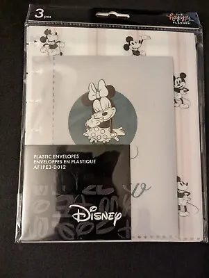 The Happy Planner - Disney Mickey & Minnie Mouse Farmhouse Envelopes - 3pc - New • $11.99