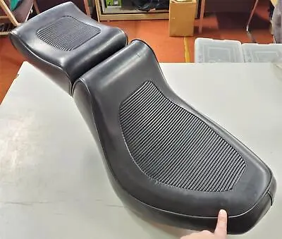 Vtg Softail Accordian Ribbed Seat 1984-1999 OEM Factory Heritage Fatboy Chopper • $249.95