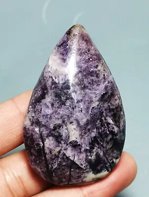 Natural Purple Sugilite From China Crystal Gemstone Sphere Pandent  Healing • $3.50