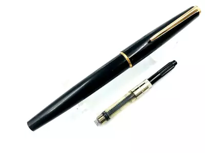 MONTBLANC 14K Gold 585 Fountain Pen Black Converter • $34