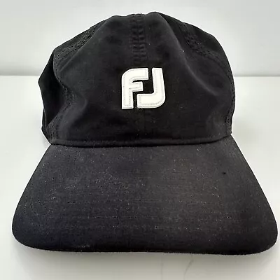 Footjoy Hat Cap Strap Back White Dryjoys Baseball Rain Hat Adjustable Golf • $14.40