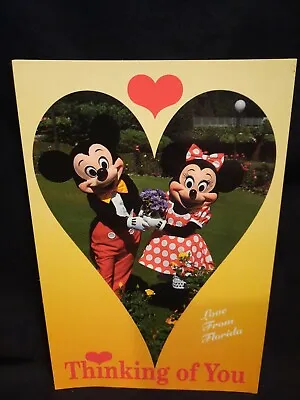 Disney Post Card~ Mickey & Minnie Thinking Of You • $5.99