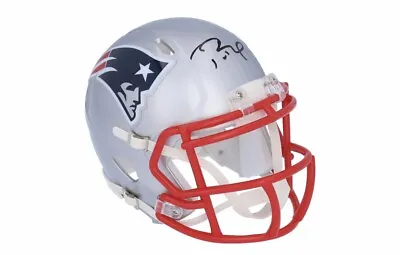 Tom Brady New England Patriots Autographed Riddell Speed Mini Helmet • $1300