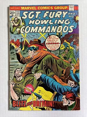 Sergeant Fury And His Howling Commandos #117 Fine Marvel Comics 1974 • $3