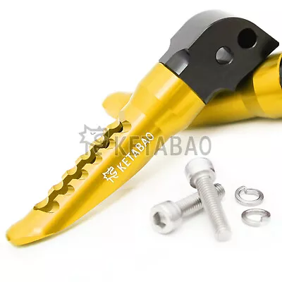 Gold BOB Motorcycle Passenger Foot Pegs For Vmax 1700 09 10 11 12 13 14 15 16 17 • $44.38