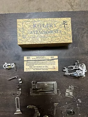 Vintage Greist Sewing Machine Attachments Lot (Rotary Attachments) • $9.99