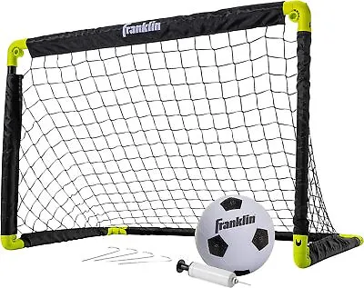 Sports Kids Mini Soccer Goal Set Backyard  Indoor Mini Net And Ball Set Pump • $85