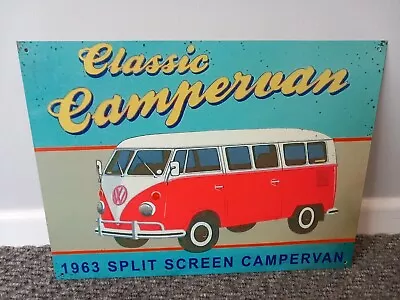 Metal Tin Signs Retro Pub Home Bar Man Cave Garage Shed Classic Campervan • £10