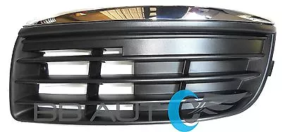 $38.95 • Buy 05-10 Volkswagen Vw Jetta Lh Driver Side Fog Light Cover Grille W/ Chrome New