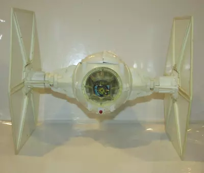 Imperial Tie Fighter WHITE 100% Complete Star Wars 1978 Vintage Kenner Vehicle • $84.55