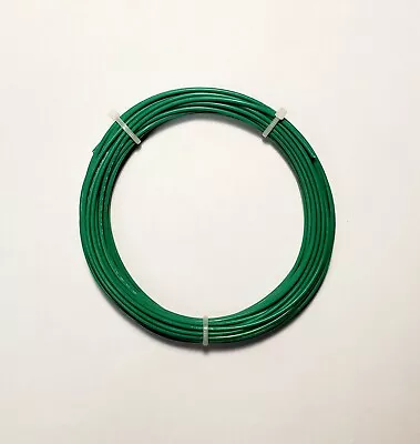 20 AWG Mil-Spec Wire (PTFE) Green Stranded Silver Plated 20 Ft • $6.79