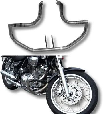 Yamaha XV 700 / XV 1000 Virago Highway Crash Bar Engine Guard With Built-in Pegs • $293.72