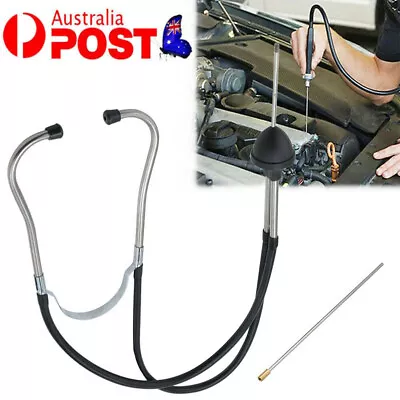 Dual Tube Car Engine Sound Diagnostic Tool Mechanic's Stethoscope Automotive • $13.56