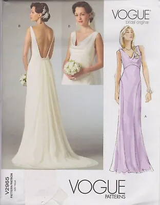£10.15 • Buy From Uk  Sewing Pattern - Misses Wedding Dress Sizes 4 - 8 #2965