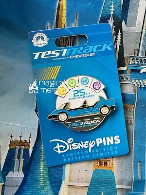 2024 Disney Parks Epcot Test Track 25th Anniversary Pin LE 3000 • $27.95