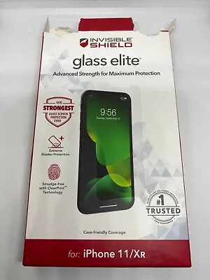 ZAGG InvisibleShield Glass Elite Edge Screen Protector For IPhone 11/XR • $11.99