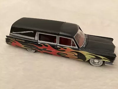 Hot Wheels ~ 1963 Fleetwood Cadillac VooDoo Hearse W/flames ~ 1:64 Hot Rod • $22.99