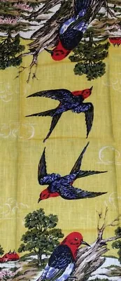 Vintage Bird Linen • $24