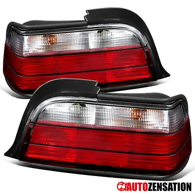 Fit 1992-1999 BMW E36 318i 325i 328i Coupe Red Tail Light Rear Brake Lamps 92-99 • $69.99