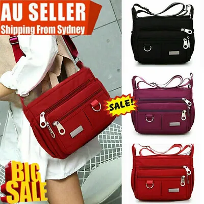 $17.73 • Buy Travel Multi Pocket Shoulder Bag Cross Body Bags Handbag Messenger Bags CG
