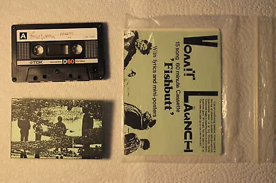 Vomit Launch - Fishbutt US Orig' Private Cassette 1985 TESTED • $106.24