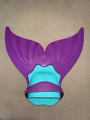 FINIS Swim Fins Multicolor Purple Teal Child’s Mermaid Tail With Bag • $30