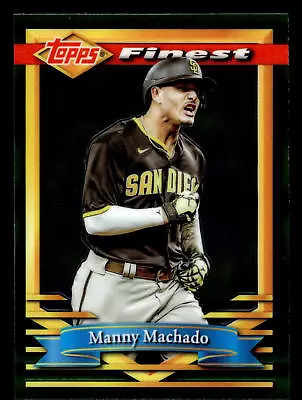 2021 Topps Finest Flashbacks Manny Machado #163 • $1.50