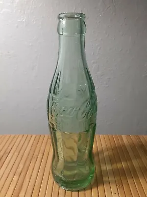 Vintage Coca Cola Aqua Green Hobbleskirt Glass Bottle 58-66 Welch W.VA. 6 Fl Oz • $45