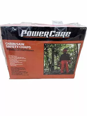 Powercare Pro Saw Safety Chap 11-Layers Polypropylene Woven Blend/Nylon Orange • $37.50