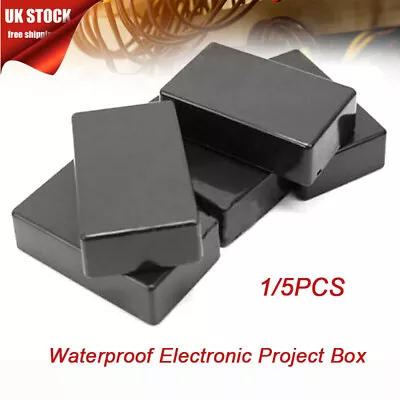 £5.49 • Buy 1/5pcs ABS Plastic Waterproof Enclosure Boxes Instrument Case Project Box Tool