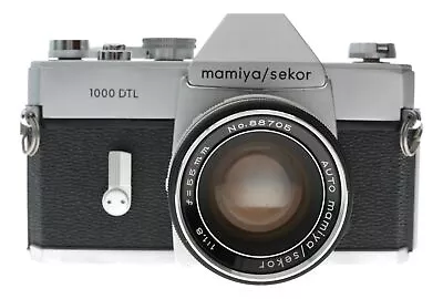 Mamiya Sekor 1000 DTL 35mm SLR Film Camera M42 Auto 1.8/55 • $179