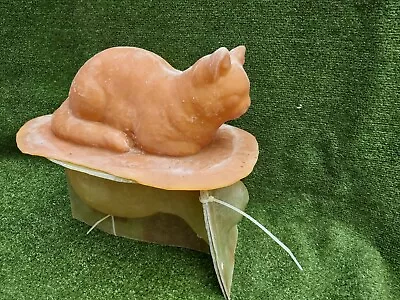 Professionally Made Latex Fiberglass Mould Laying  Cat • £27