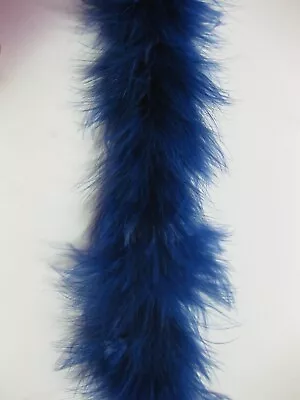 Blue Marabou Feather Boa 6ft Sold By Piece • $7