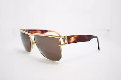 Ted Lapidus Vintage Sunglasses MadeinFrance Gold Havana TL13 Gold Brown • $130