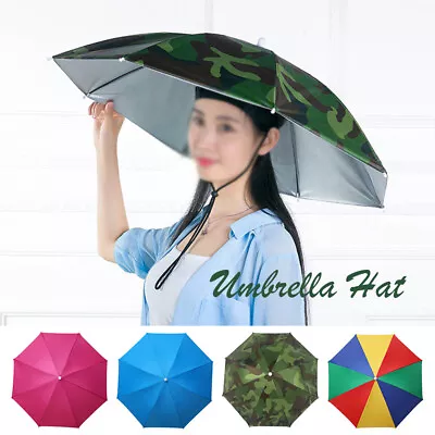 Automatic Folding Umbrella Portable Windproof Auto Compact 8 Ribs Fiberglass HOT • $11.65