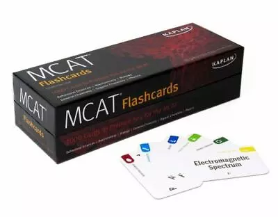 Kaplan Test Prep Ser.: MCAT Flashcards : 1000 Cards To Prepare You For The MCAT • $30