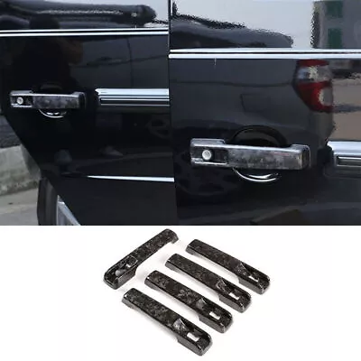 For Benz G-Class 2019-2022 Forge Carbon Fiber Outside Door Handle Cover Trim 5pc • $477.19