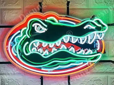 New Florida Gators Lamp Neon Sign 24  With HD Vivid Printing Technology  • $105.89