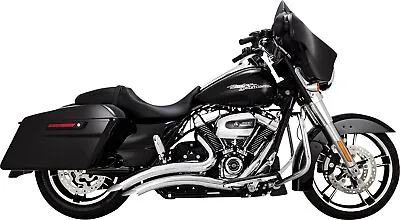 Vance & Hines Big Radius Chrome Exhaust 2-into-2 System (26373) • $1099.99