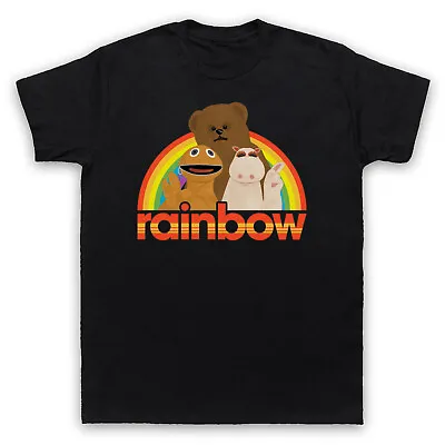 Rainbow Zippy Bungle George Unofficial Kids Tv Logo Mens & Womens T-shirt • £17.99