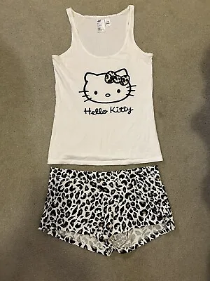 Hello Kitty X H&M 2013 Leopard Graphic Print Sleep Set Size Small RARE • $60