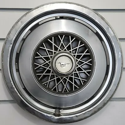 Vintage Ford Mustang Ii Original 1974-1978 Oem Hubcap Wheel Cover Ru3 • $19.79