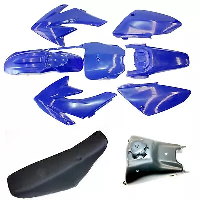 BLUE Fairing Fender Guard + Seat+ Fuel Tank CRF70 150cc PIT PRO Dirt Bike • $124.99
