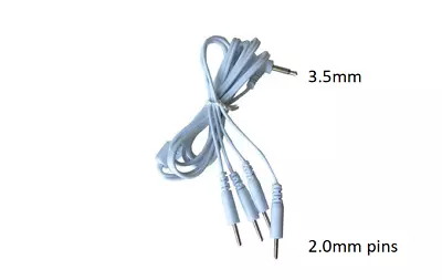 Electrosex Tens 4 Pin 3.5mm Jack Plug Lead Wire Cable For Attaching 2-4 Itemsuk • £4.85